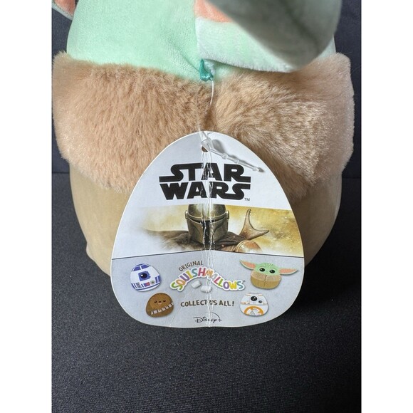 Squishmallows Star Wars Mandalorian Grogu The Child Baby Yoda 10" Plush Disney - Picture 6 of 10